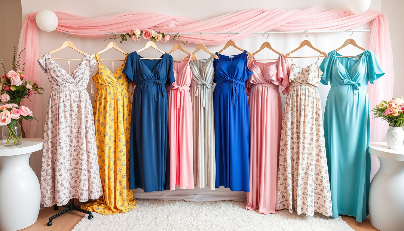 Discover the Best Top-Rated Maternity Dresses for Baby Showers: Stylish and Comfortable Options