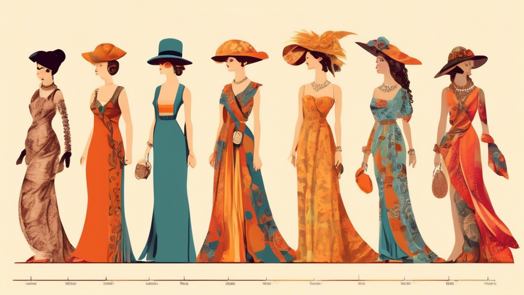 Explore the dynamic journey of women's fashion through history, from ancient times to modern trends.